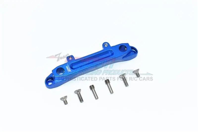Axial Scx10 Iii Jeep Jl Wrangler (Axi03007) Aluminum Front Chassis Brace - 1Pc Set Blue 1