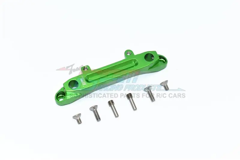 Axial Scx10 Iii Jeep Jl Wrangler (Axi03007) Aluminum Front Chassis Brace - 1Pc Set Green 1