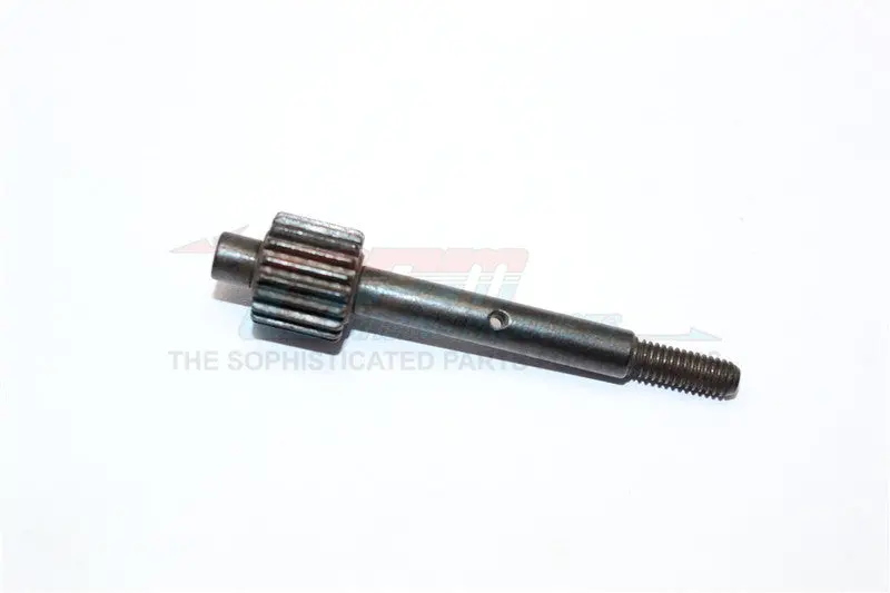 Axial Scx10 Steel #45 Drive Gear With Slipper Drive Gear Shaft - 1Pc Set Black 1