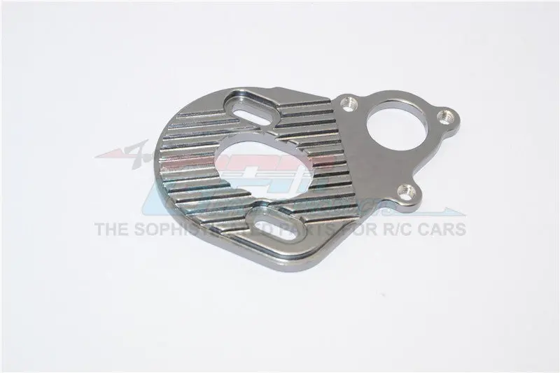 Axial Scx10 & Wraith Aluminum Motor Plate For Ax10 Scorpion - 1Pc Gray Silver 1