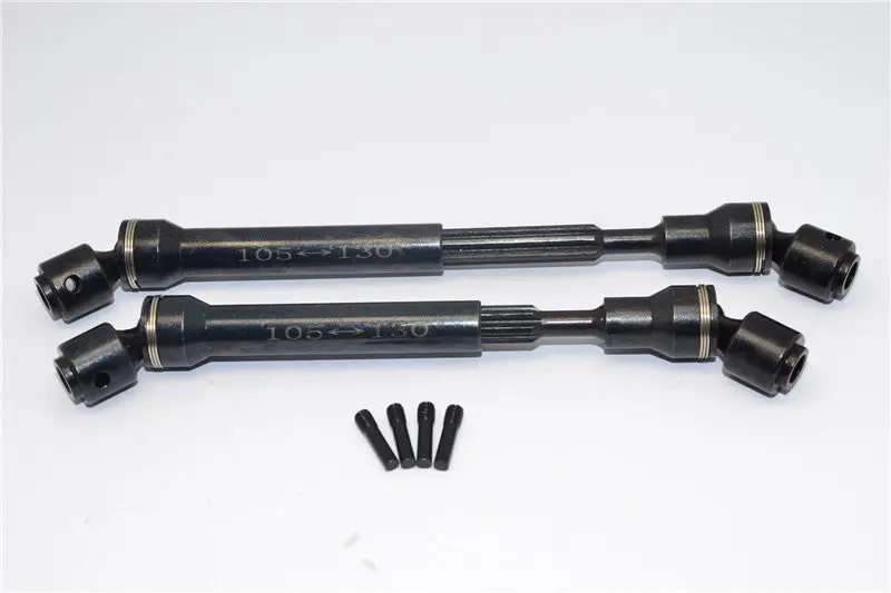 Axial Scx10 & Wraith Steel Main Shaft - 1Pr Black 1