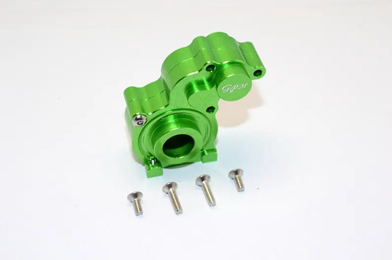 Axial Smt10 Grave Digger (Ax90055) Aluminum Center Transmission Case - 1 Set Green 1