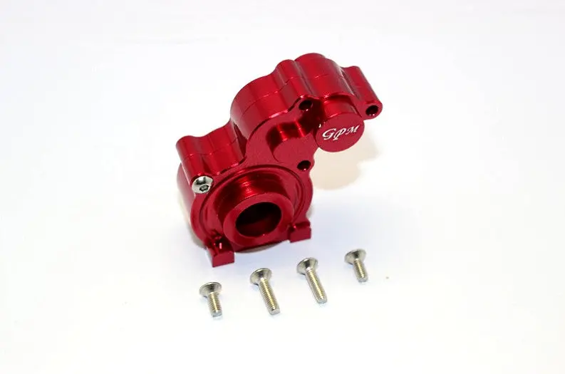Axial Smt10 Grave Digger (Ax90055) Aluminum Center Transmission Case - 1 Set Red 1