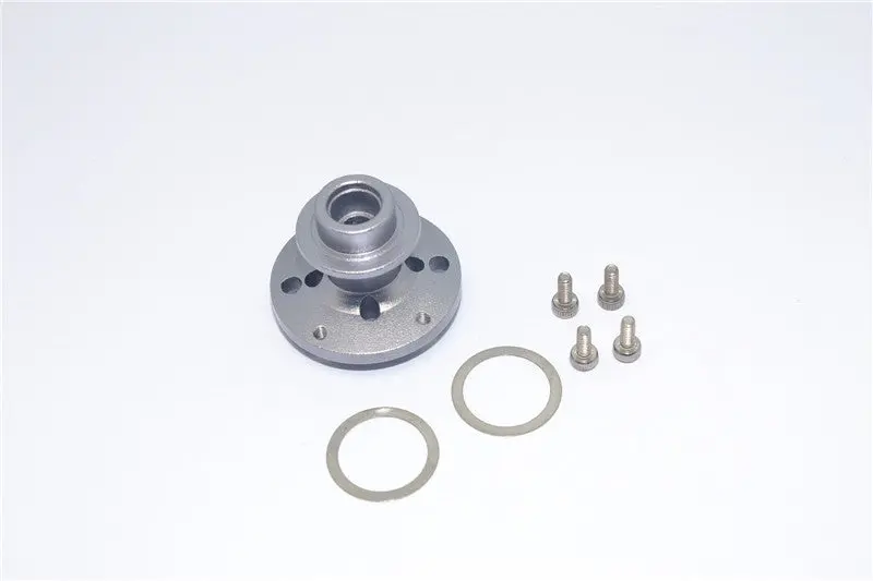 Axial Smt10 Grave Digger (Ax90055) Aluminum Heavy Duty Differential Locker - 1Pc Set Gray Silver 1