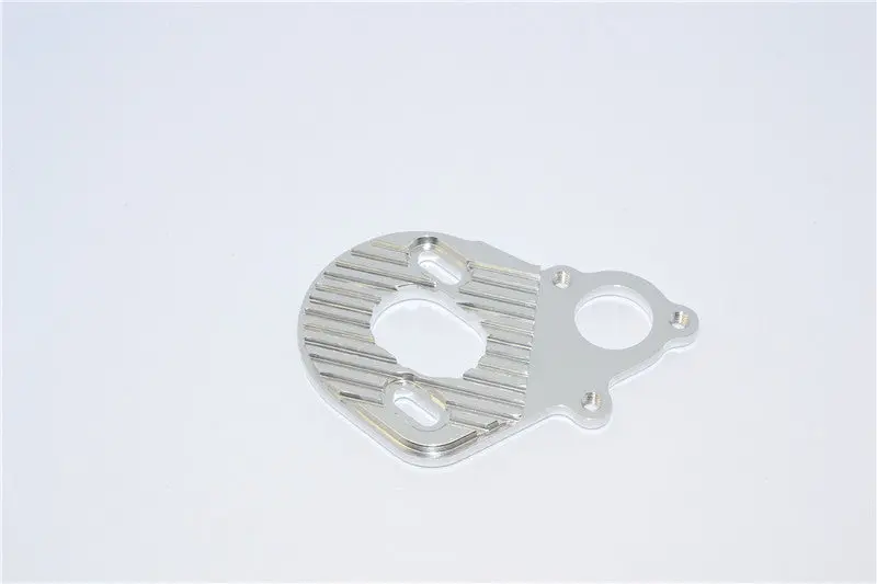 Axial Smt10 Grave Digger (Ax90055) Aluminum Motor Heat Sink Plate - 1Pc Silver 1