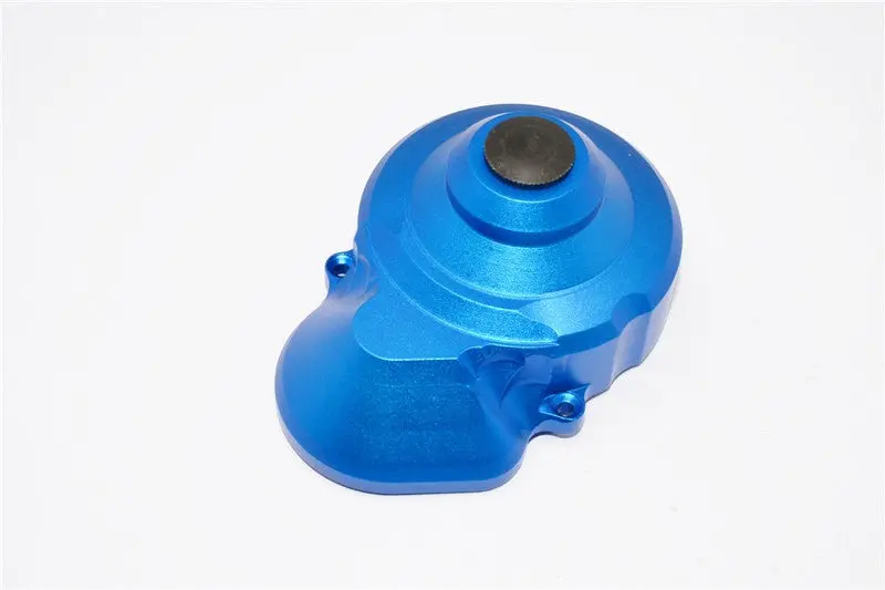 Axial Smt10 Grave Digger (Ax90055) Aluminum Transmission Spur Gear Case Cover - 1Pc Set Blue 1