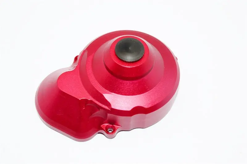 Axial Smt10 Grave Digger (Ax90055) Aluminum Transmission Spur Gear Case Cover - 1Pc Set Red 1