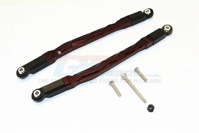 Axial Smt10 Grave Digger (Ax90055) & Max-D (Ax90057) Aluminum Front/Rear Upper Chassis Link Parts - 1Pr Set Brown 1