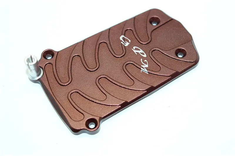 Axial Smt10 Grave Digger (Ax90055) & Max-D (Ax90057) Aluminum Receiver Mount - 1Pc Set Brown 1