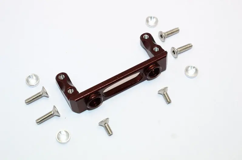 Axial Smt10 Grave Digger (Ax90055) & Max-D (Ax90057) Aluminum Servo Mount - 1Pc Set Brown 1