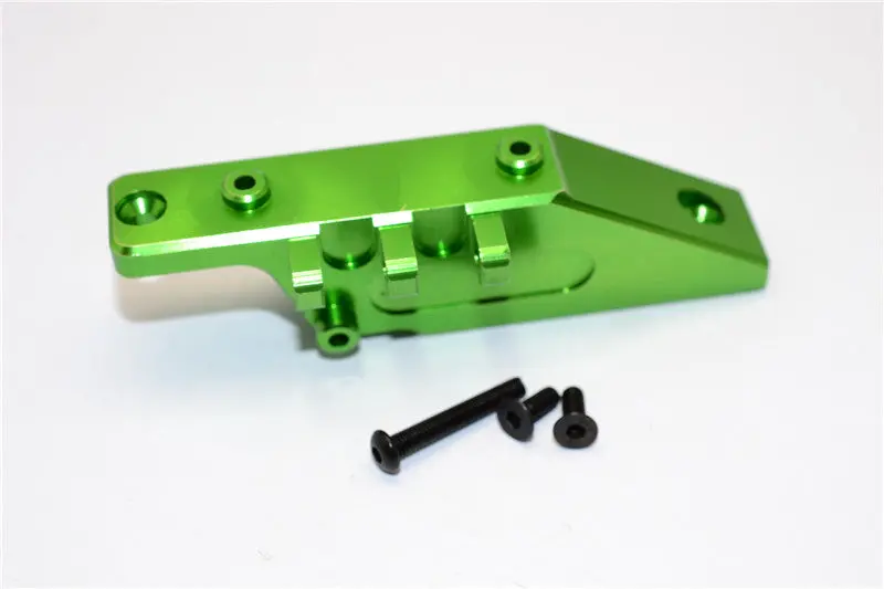 Axial Wraith Aluminum Front Gear Box Mount - 1Pc Set Green 1