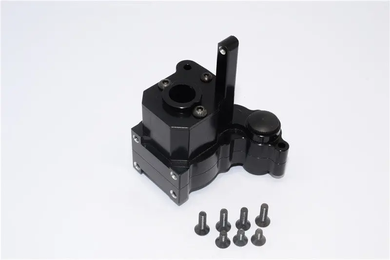 Axial Wraith & Wraith Spawn Aluminum Center Transmission Case - 3Pcs Set Black 1
