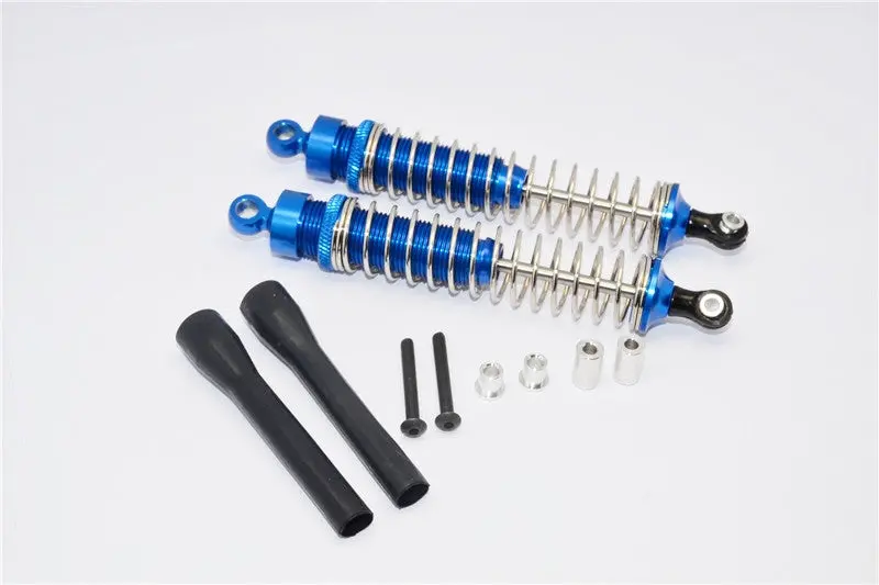 Axial Wraith & Wraith Spawn Aluminum Front/Rear Adjustable Dampers - 1Pr Set Blue 1