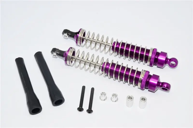 Axial Wraith & Wraith Spawn Aluminum Front/Rear Adjustable Dampers - 1Pr Set Purple 1