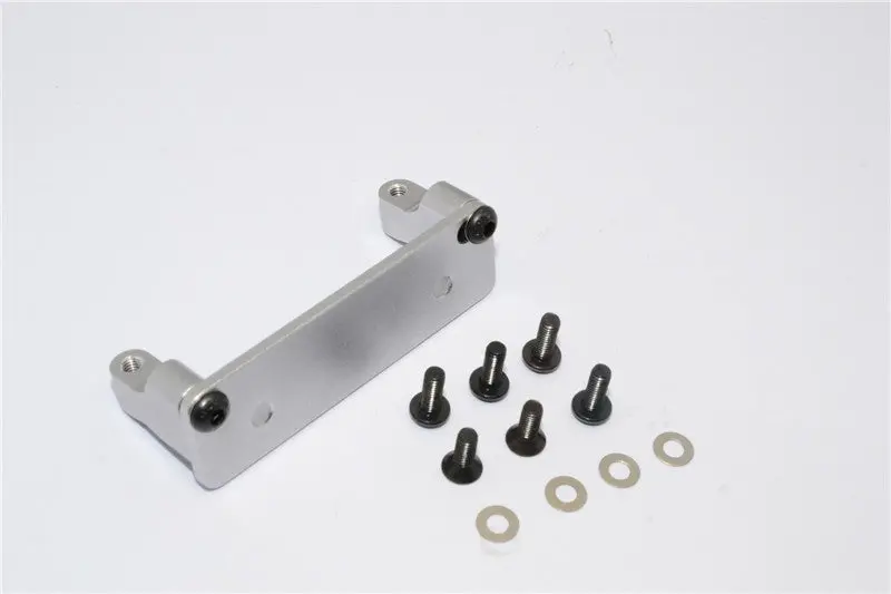 Axial Wraith & Wraith Spawn Aluminum Servo Mount - 3Pcs Set Gray Silver 1
