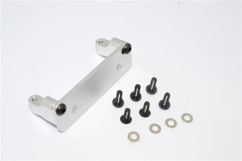 Axial Wraith & Wraith Spawn Aluminum Servo Mount - 3Pcs Set Silver 1