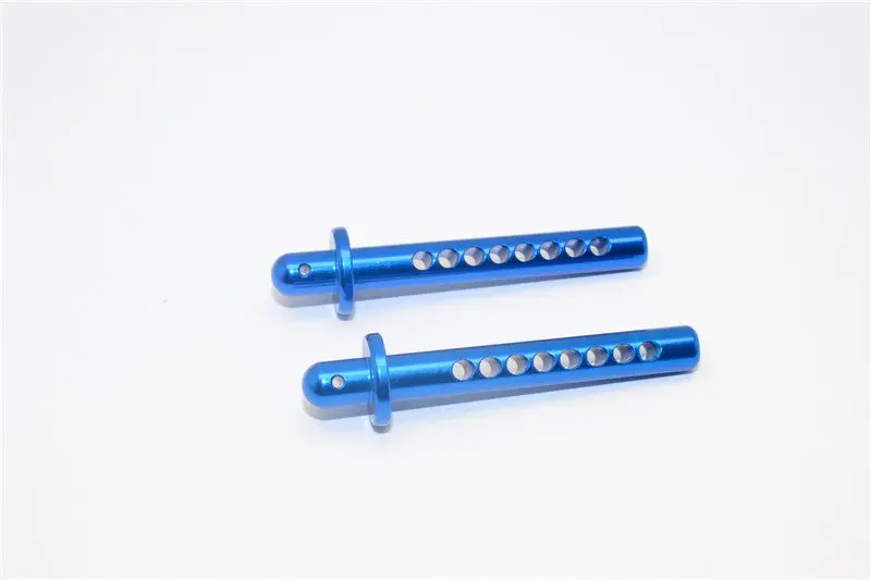 Axial Yeti Aluminum Front Body Post - 1Pr Blue 1