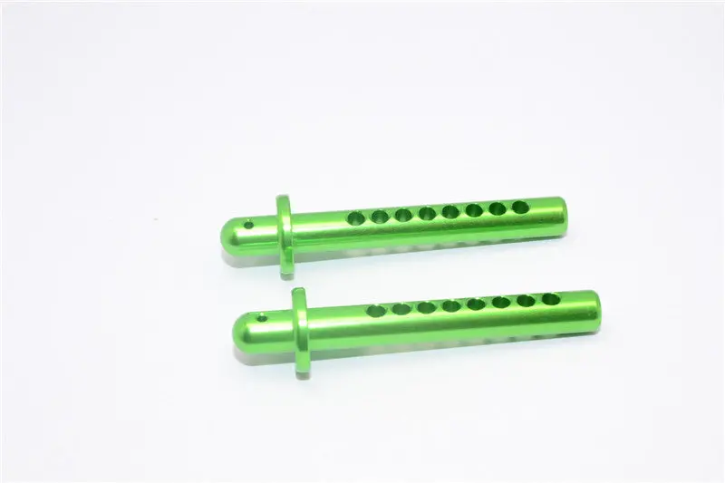 Axial Yeti Aluminum Front Body Post - 1Pr Green 1
