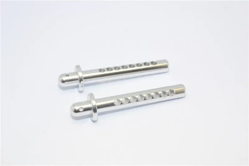 Axial Yeti Aluminum Front Body Post - 1Pr Silver 1