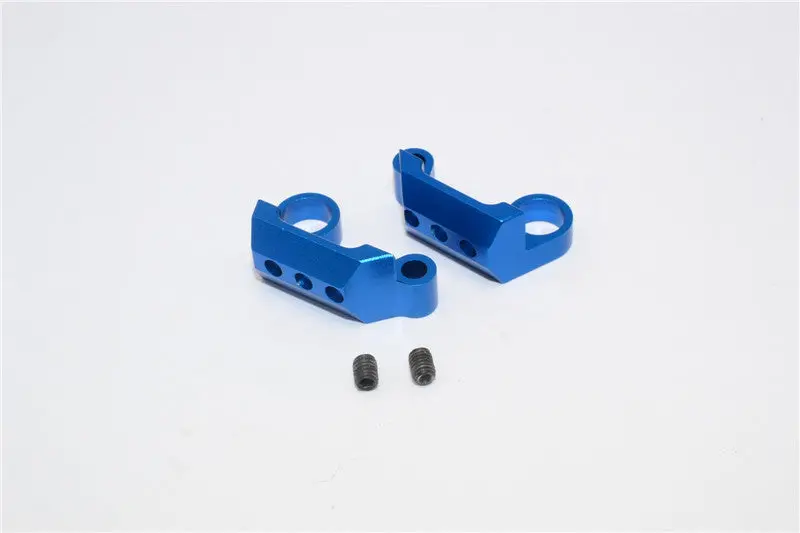 Axial Yeti Aluminum Rear Cage Mount - 1Pr Blue 1