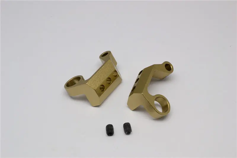 Axial Yeti Aluminum Rear Cage Mount - 1Pr Titanium 1