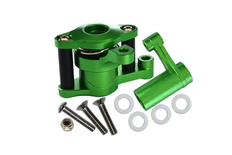 Axial Yeti Aluminum Steering Assembly - 6 Pcs Green 1