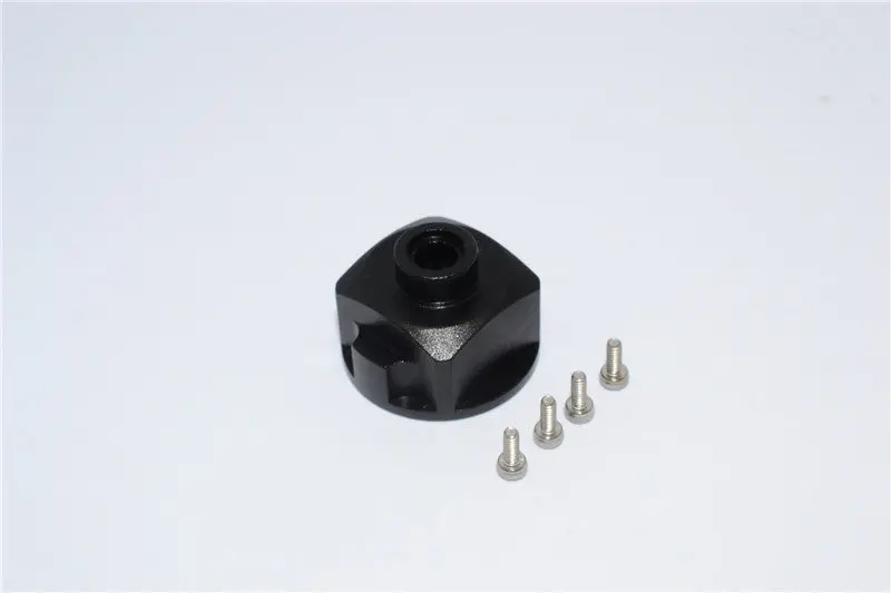 Axial Yeti, Exo, Wraith & Scx10 Aluminum Diff Case - 1 Pc Set Black 1