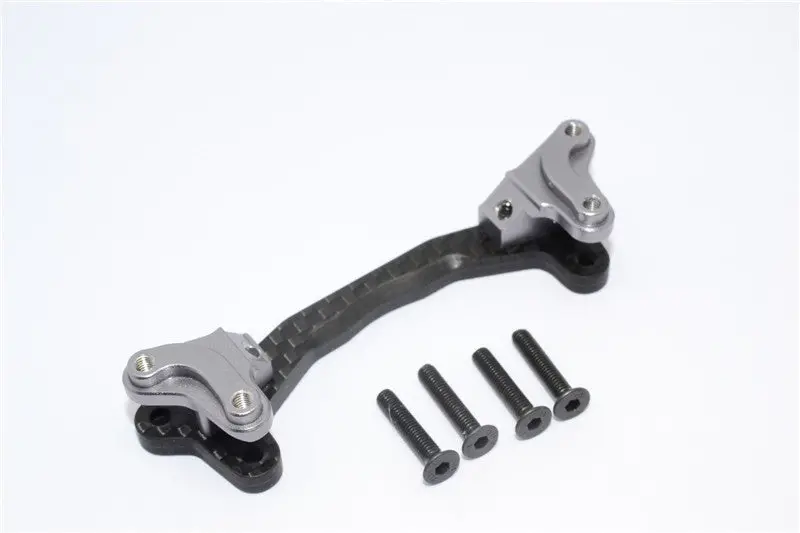 Axial Yeti Graphite + Aluminum Steering Assembly Rod - 1 Set Gray Silver 1