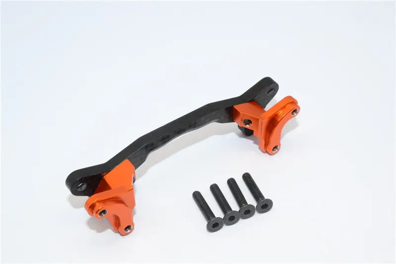 Axial Yeti Graphite + Aluminum Steering Assembly Rod - 1 Set Orange 1