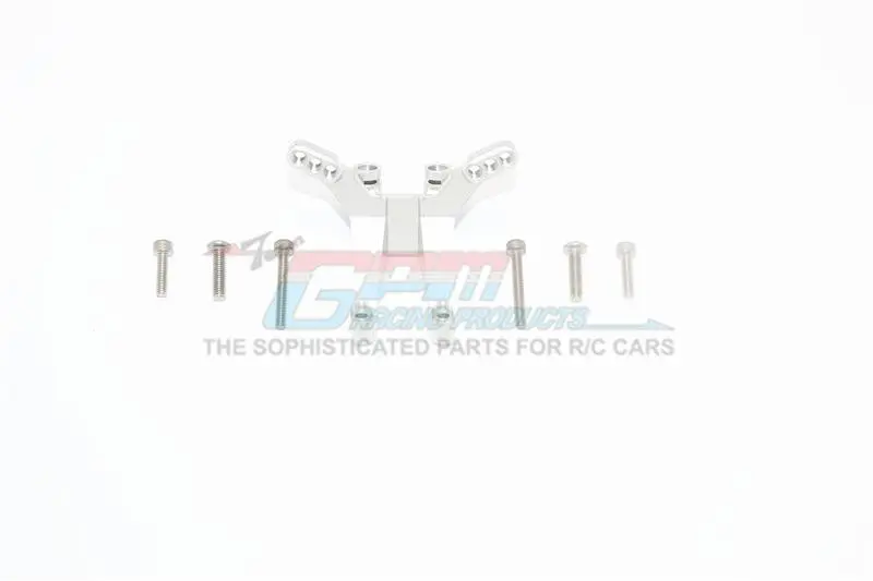 Axial Yeti Jr. Can-Am Maverick (Axi90069) Aluminum Front Shock Tower - 1Pc Set Silver 1