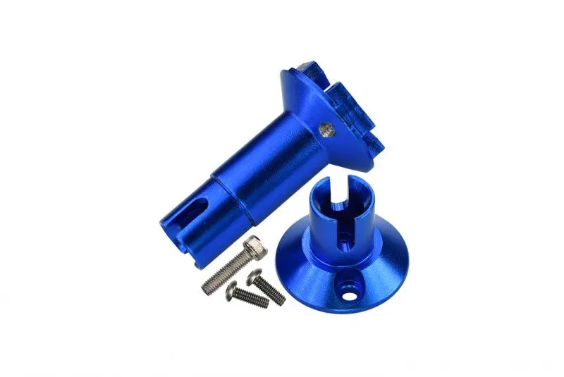 Axial Yeti Jr. Score Trophy Truck (Ax90052) Aluminum Differential Outputs For Rear Gear Box - 1 Set Blue 1