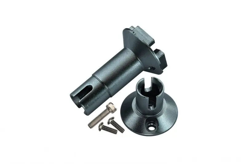 Axial Yeti Jr. Score Trophy Truck (Ax90052) Aluminum Differential Outputs For Rear Gear Box - 1 Set Gray Silver 1