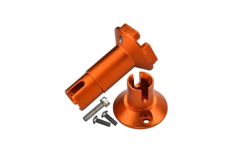 Axial Yeti Jr. Score Trophy Truck (Ax90052) Aluminum Differential Outputs For Rear Gear Box - 1 Set Orange 1