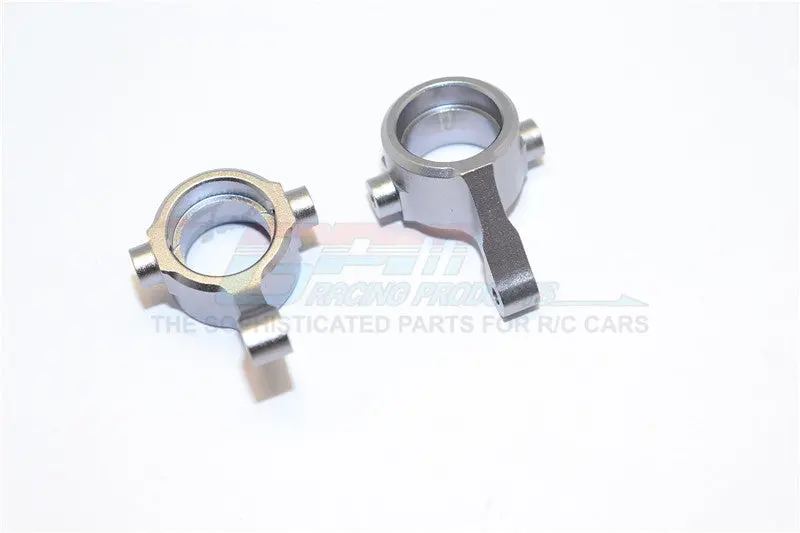 Axial Yeti Jr. Score Trophy Truck (Ax90052) Aluminum Front Knuckle Arms - 2Pcs Set Gray Silver 1