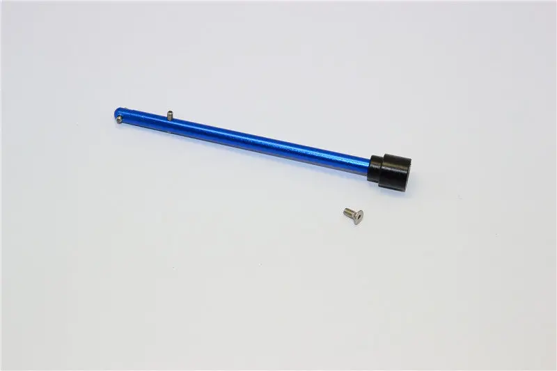 Axial Yeti Jr. Score Trophy Truck (Ax90052) Aluminum Front Main Shaft With Delrin Wheel Joint - 1Pc Set Blue 1
