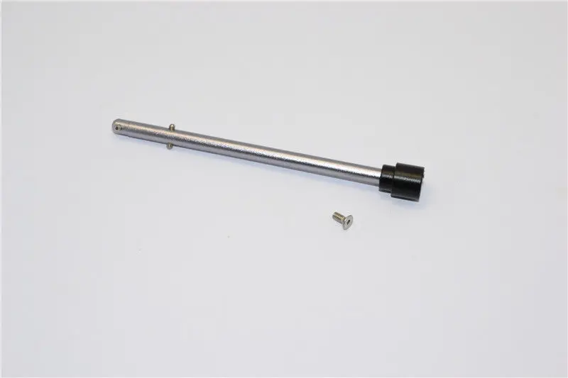 Axial Yeti Jr. Score Trophy Truck (Ax90052) Aluminum Front Main Shaft With Delrin Wheel Joint - 1Pc Set Gray Silver 1
