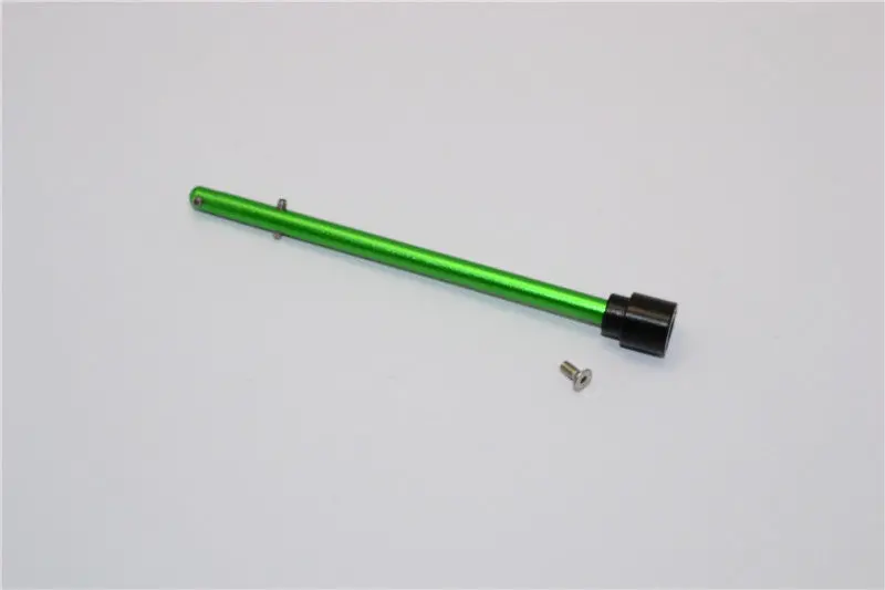 Axial Yeti Jr. Score Trophy Truck (Ax90052) Aluminum Front Main Shaft With Delrin Wheel Joint - 1Pc Set Green 1