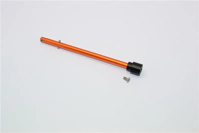 Axial Yeti Jr. Score Trophy Truck (Ax90052) Aluminum Front Main Shaft With Delrin Wheel Joint - 1Pc Set Orange 1