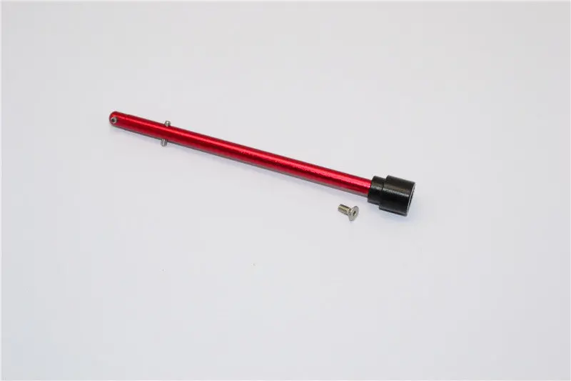 Axial Yeti Jr. Score Trophy Truck (Ax90052) Aluminum Front Main Shaft With Delrin Wheel Joint - 1Pc Set Red 1