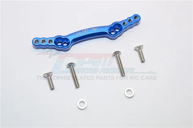 Axial Yeti Jr. Score Trophy Truck (Ax90052) Aluminum Front Shock Tower - 1Pc Set Blue 1