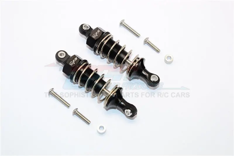 Axial Yeti Jr. Score Trophy Truck (Ax90052) Aluminum Front Shocks - 1Pr Set Black 1