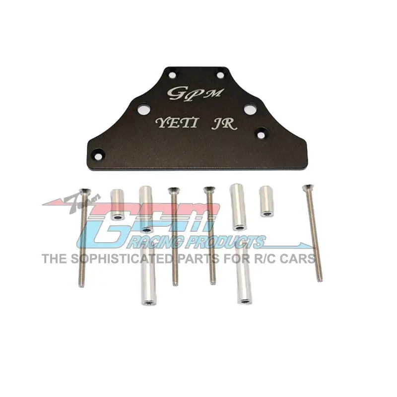 Axial Yeti Jr. Score Trophy Truck (Ax90052) Aluminum Plate For Modified Electronic Setting - 1Pc Set Black 1