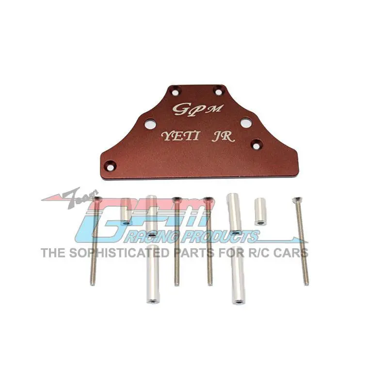 Axial Yeti Jr. Score Trophy Truck (Ax90052) Aluminum Plate For Modified Electronic Setting - 1Pc Set Brown 1