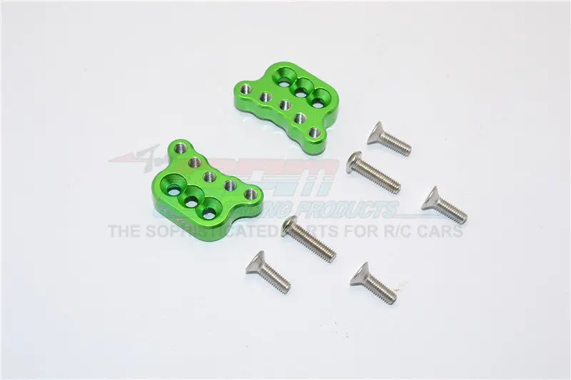 Axial Yeti Jr. Score Trophy Truck (Ax90052)  Aluminum Rear Shock Tower - 1Pc Set Green 1
