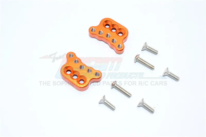 Axial Yeti Jr. Score Trophy Truck (Ax90052)  Aluminum Rear Shock Tower - 1Pc Set Orange 1