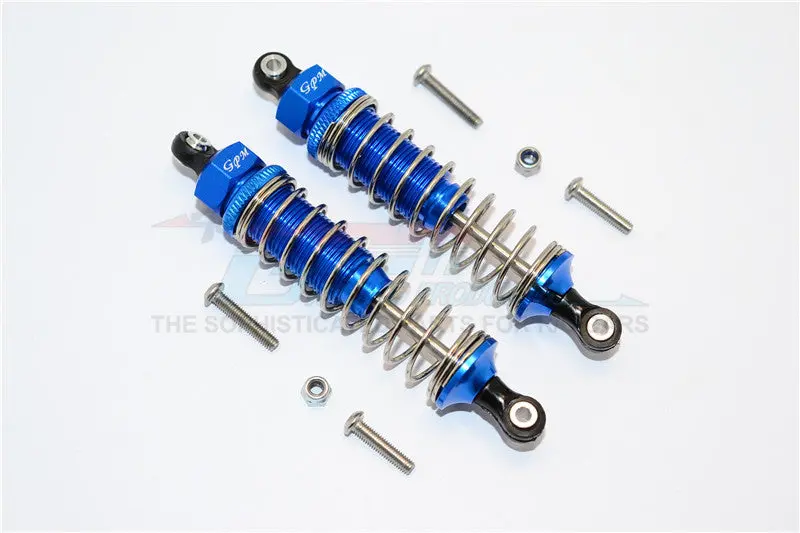 Axial Yeti Jr. Score Trophy Truck (Ax90052) Aluminum Rear Shocks - 1Pr Set Blue 1