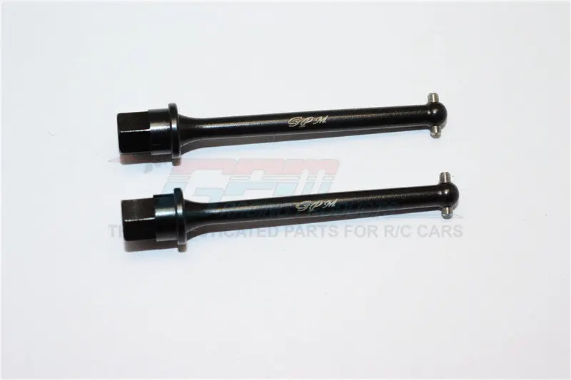 Axial Yeti Jr. Score Trophy Truck (Ax90052) Steel #45 Rear Drive Shafts - 2Pc Set Black 1