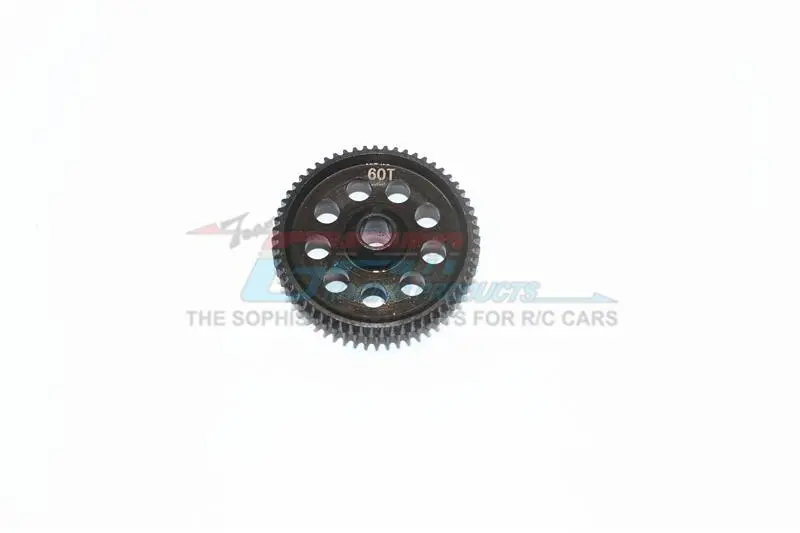 Axial Yeti Jr. Score Trophy Truck (Ax90052) / Yeti Jr. Can-Am Maverick (Axi90069) Harden Steel #45 Spur Gear 60T - 1Pc Black 1