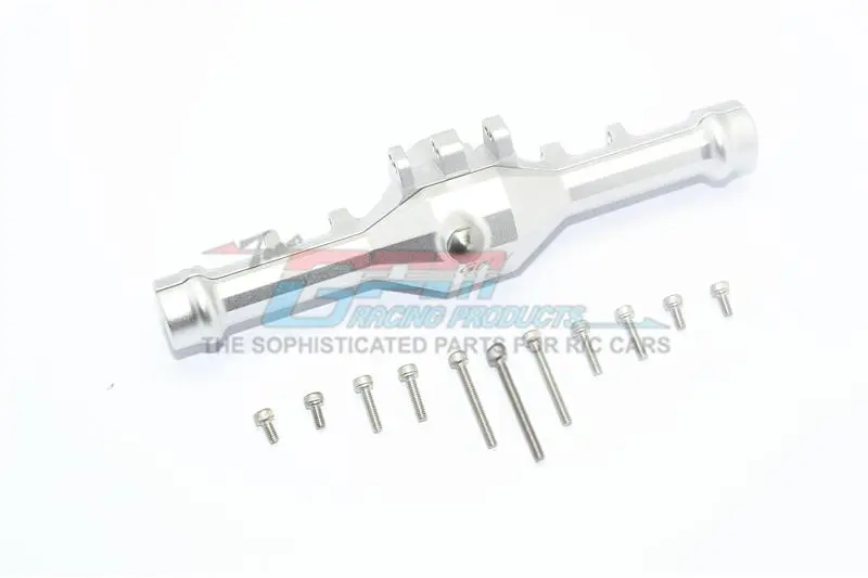 Axial Yeti Jr. Score / Yeti Jr. Can-Am Maverick Aluminum Rear Gear Box - 1 Set Silver 1