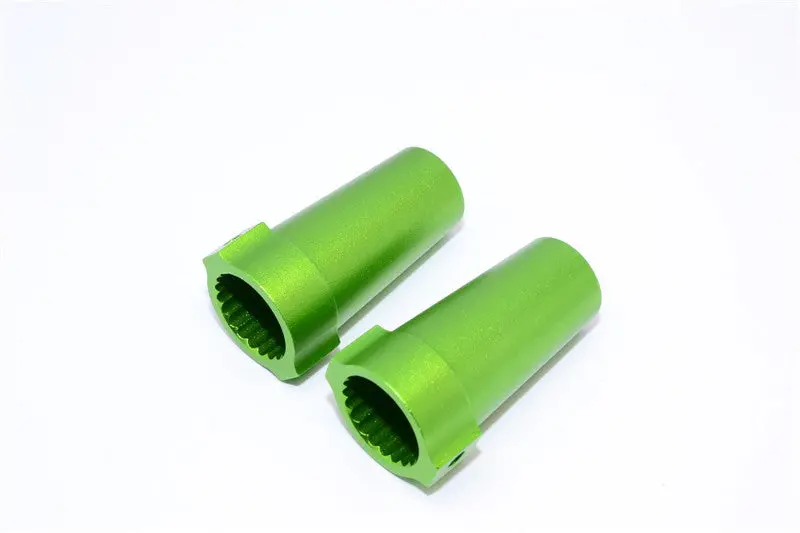 Axial Yeti & Rr10 Bomber Aluminimum Straight Axle Adapter - 1Pr Set Green 1